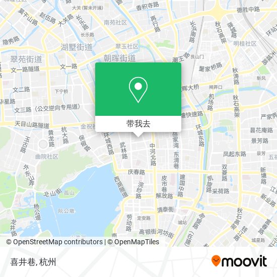 喜井巷地图