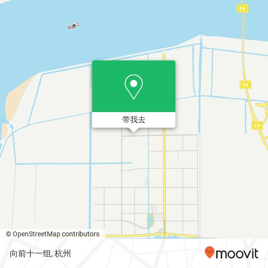 向前十一组地图