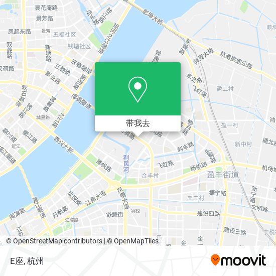 E座地图