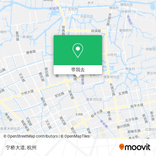 宁桥大道地图