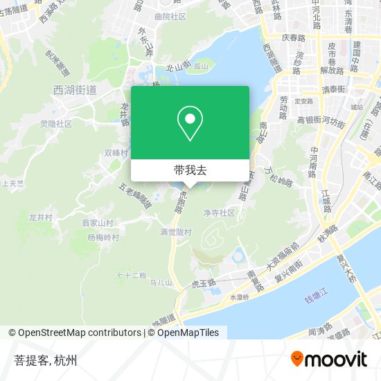 菩提客地图