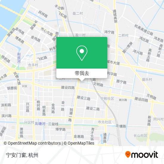 宁安门窗地图