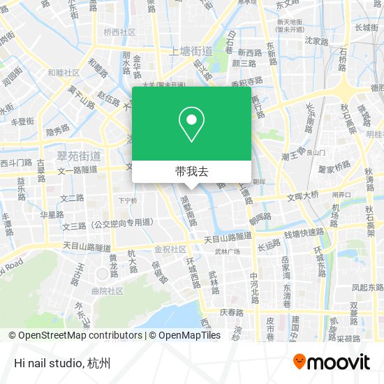 Hi nail studio地图