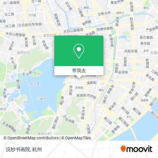 浣纱书画院地图