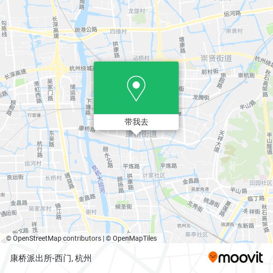 康桥派出所-西门地图
