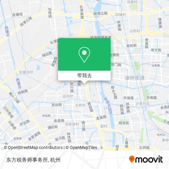 东方税务师事务所地图