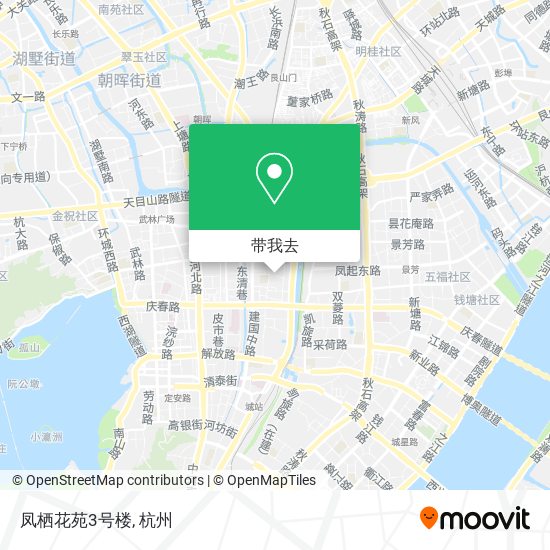 凤栖花苑3号楼地图