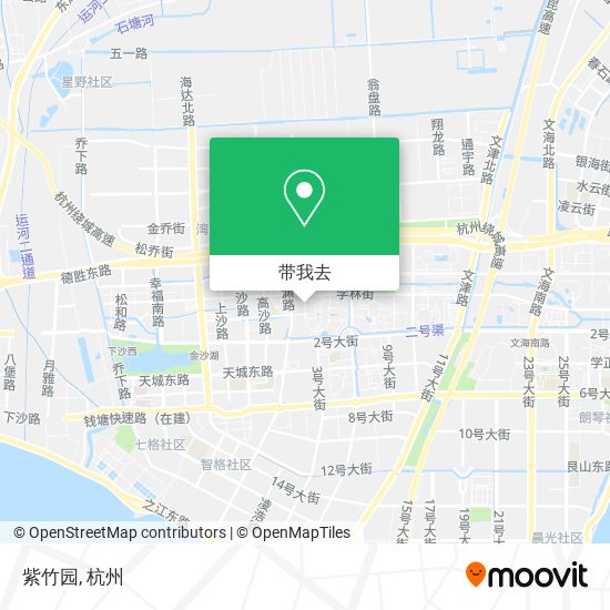 紫竹园地图