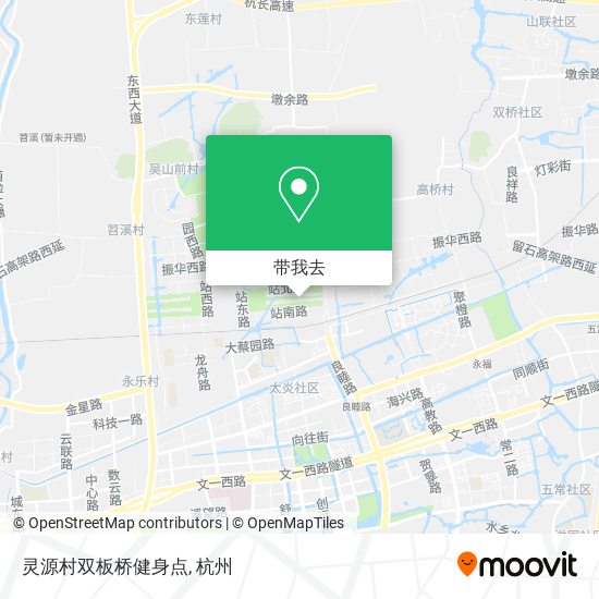 灵源村双板桥健身点地图