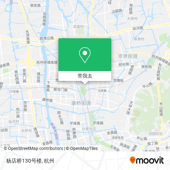杨店桥130号楼地图