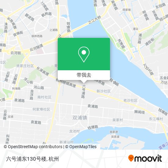 六号浦东130号楼地图