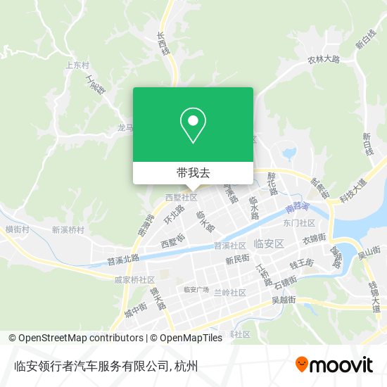 临安领行者汽车服务有限公司地图
