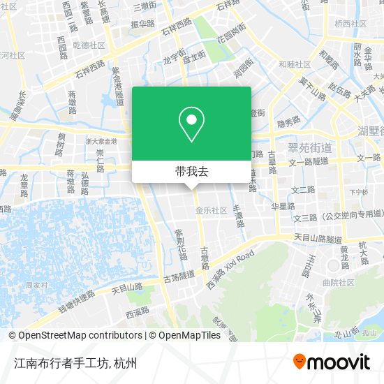 江南布行者手工坊地图
