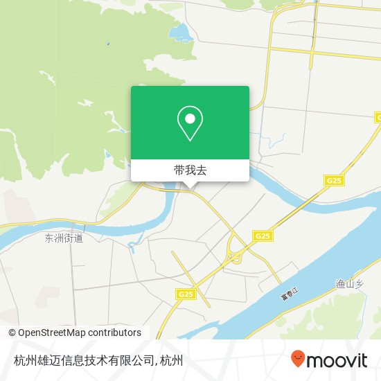 杭州雄迈信息技术有限公司地图