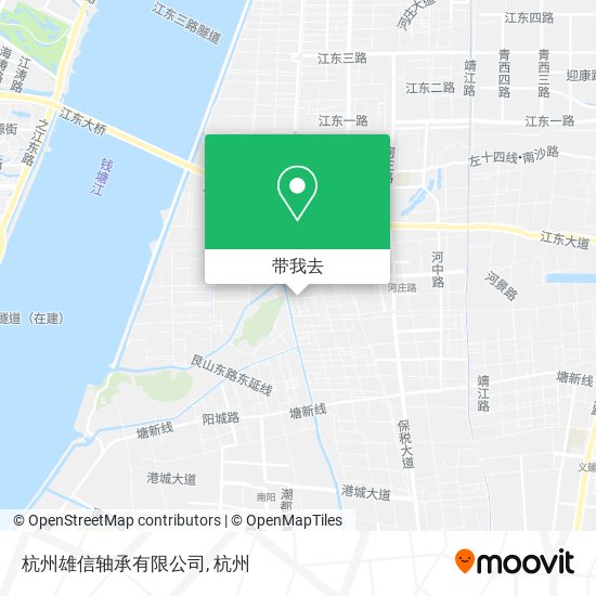 杭州雄信轴承有限公司地图
