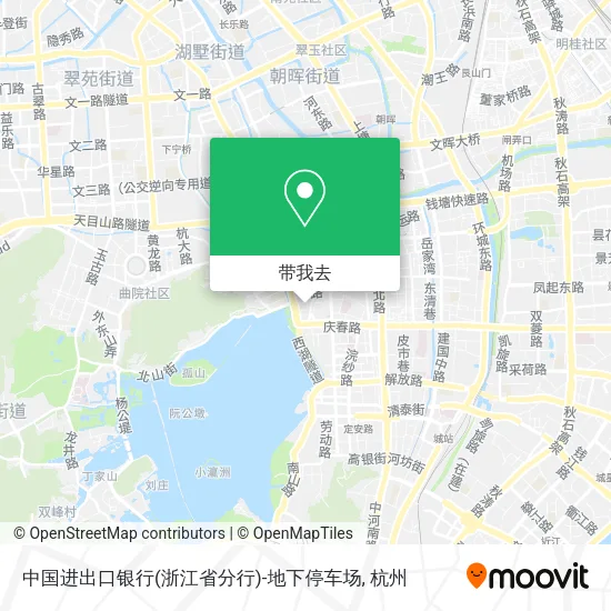 中国进出口银行(浙江省分行)-地下停车场地图