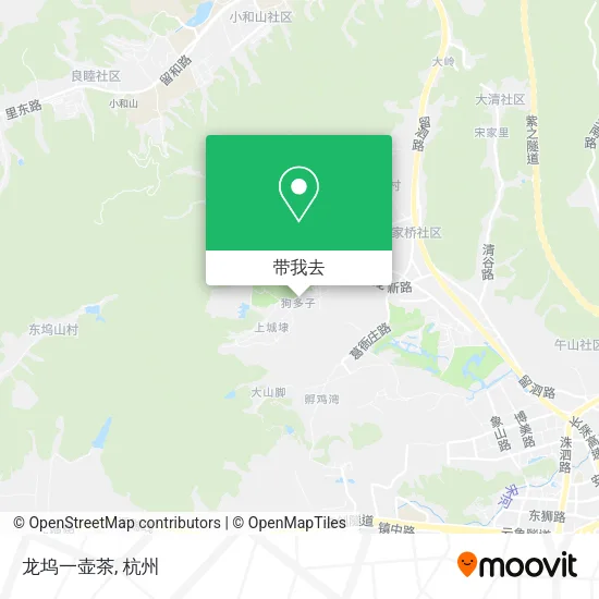 龙坞一壶茶地图