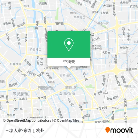 三塘人家-东2门地图