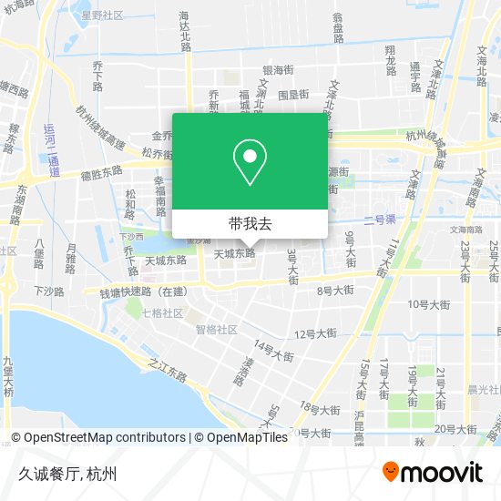 久诚餐厅地图