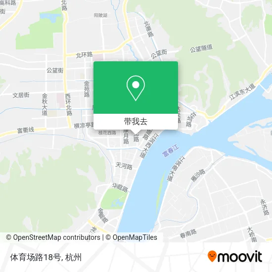 体育场路18号地图