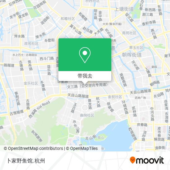卜家野鱼馆地图