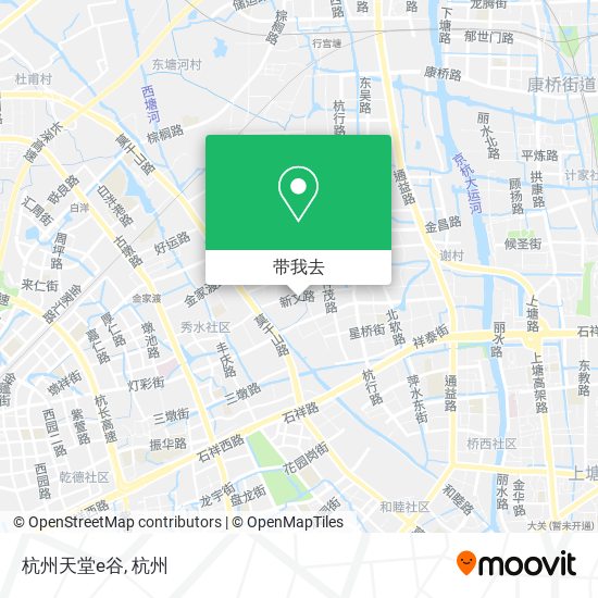 杭州天堂e谷地图