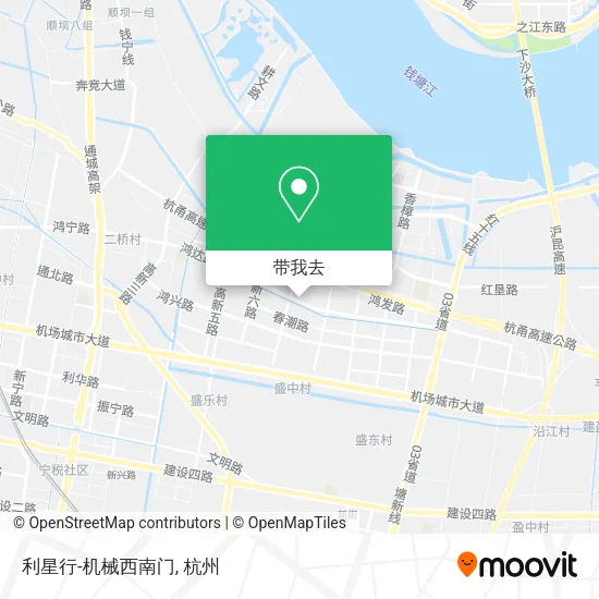 利星行-机械西南门地图
