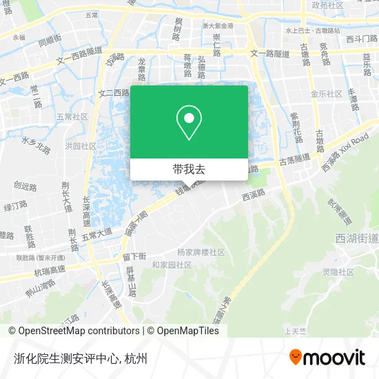 浙化院生测安评中心地图