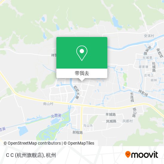 C C (杭州旗舰店)地图