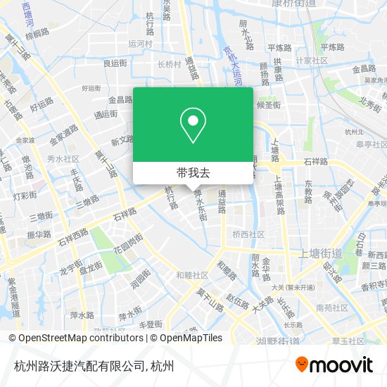 杭州路沃捷汽配有限公司地图