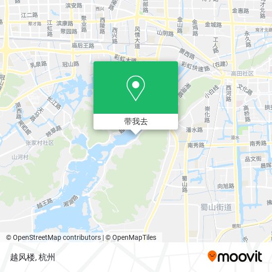 越风楼地图