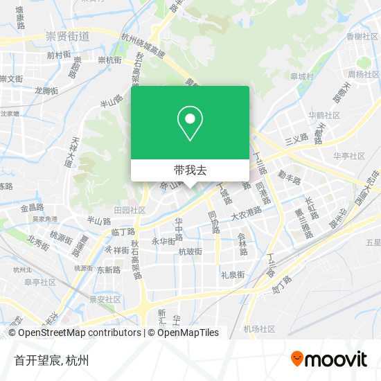 首开望宸地图