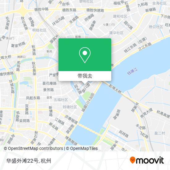 华盛外滩22号地图