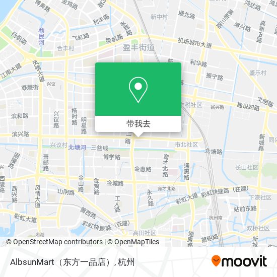 AlbsunMart（东方一品店）地图