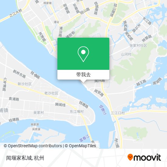 闻堰家私城地图