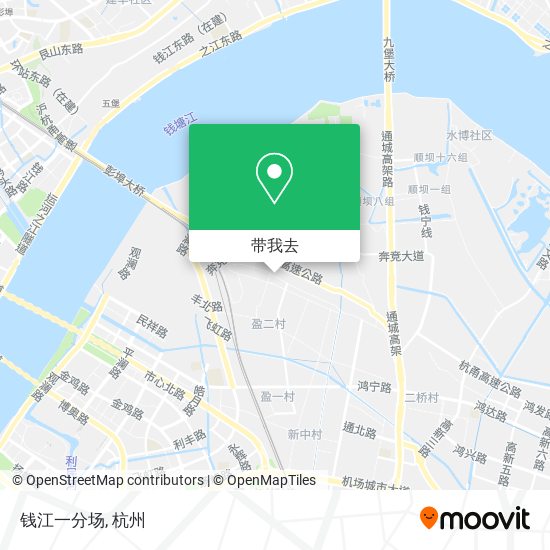 钱江一分场地图