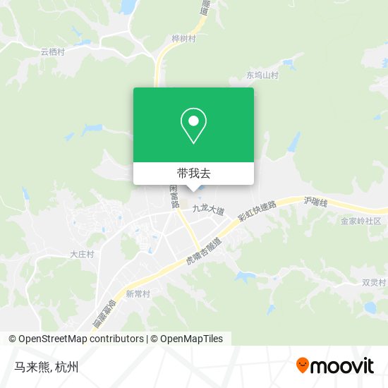 马来熊地图
