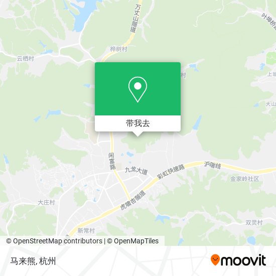 马来熊地图