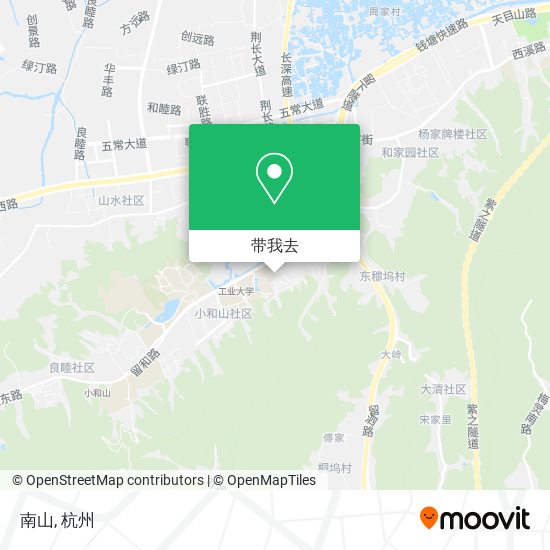 南山地图