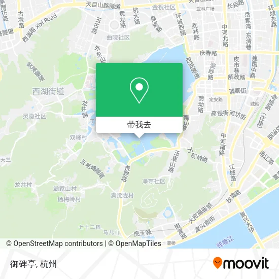 御碑亭地图