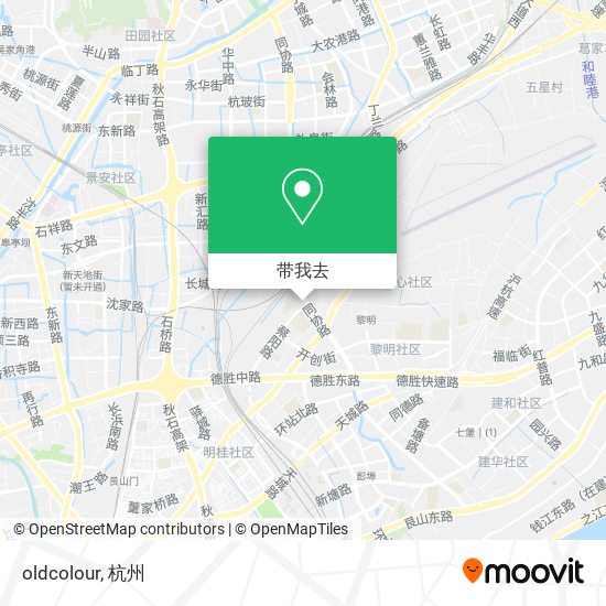 oldcolour地图