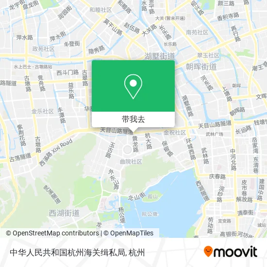 中华人民共和国杭州海关缉私局地图