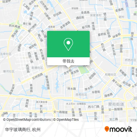 华宇玻璃商行地图
