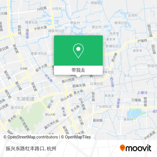 振兴东路红丰路口地图