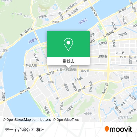 来一个台湾饭团地图
