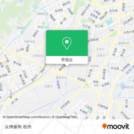 众搏服饰地图