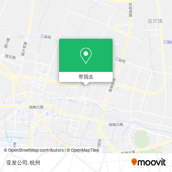 亚发公司地图