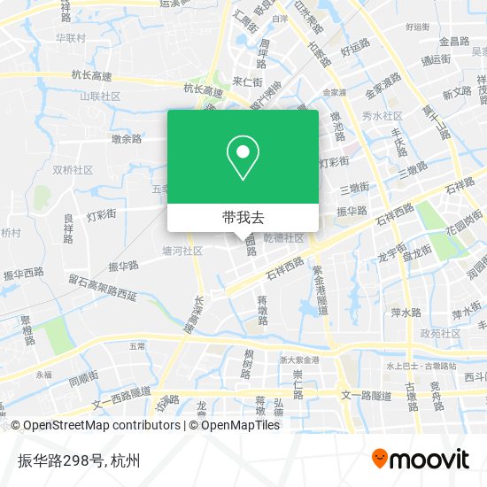 振华路298号地图
