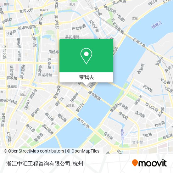 浙江中汇工程咨询有限公司地图