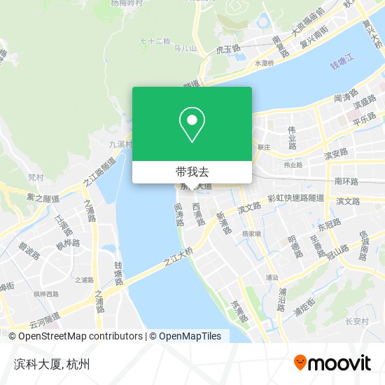 滨科大厦地图